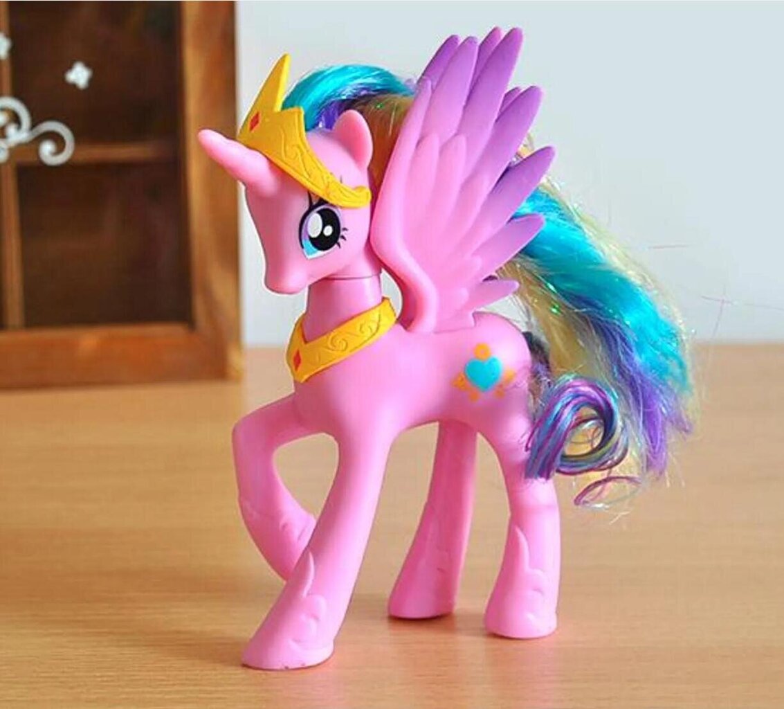 12 tk 14cm my little pony armas pvc ükssarvik pvc väike ponis hobune action mänguasja figuurid nukud цена и информация | Mudelautode kollektsioneerimine | kaup24.ee