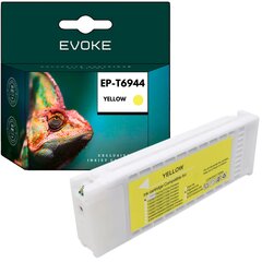 Картридж для принтера Epson T6944 желтый, 700 мл, C13T694400, совместимый с SC-T3000 SC-T3200 SC-T3200 SC-T3200-PS SC-T3200N SC-T5000 цена и информация | Картриджи для струйных принтеров | kaup24.ee