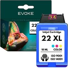 Картридж для принтера HP 22 XXL Ink Colour 22 XXL, совместимый с DeskJet 1410 1415 D1560 F4180 F2180 F2280 1415 1410 цена и информация | Картриджи для струйных принтеров | kaup24.ee