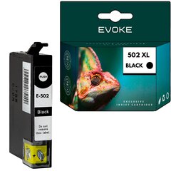 Epson 502XB printeri tindikassett must , 13 ml , 770 lehekülge , C13T02W14010 / 502XL , ühildub EXPRESSION XP-5100 XP-5150 XP-5155 printeriga. hind ja info | Tindiprinteri kassetid | kaup24.ee