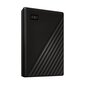 WD My Passport 2TB, USB 3.2, Must hind ja info | Välised kõvakettad (SSD, HDD) | kaup24.ee