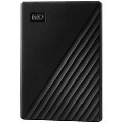 WD My Passport 2TB, USB 3.2, черный цена и информация | Жёсткие диски (SSD, HDD) | kaup24.ee