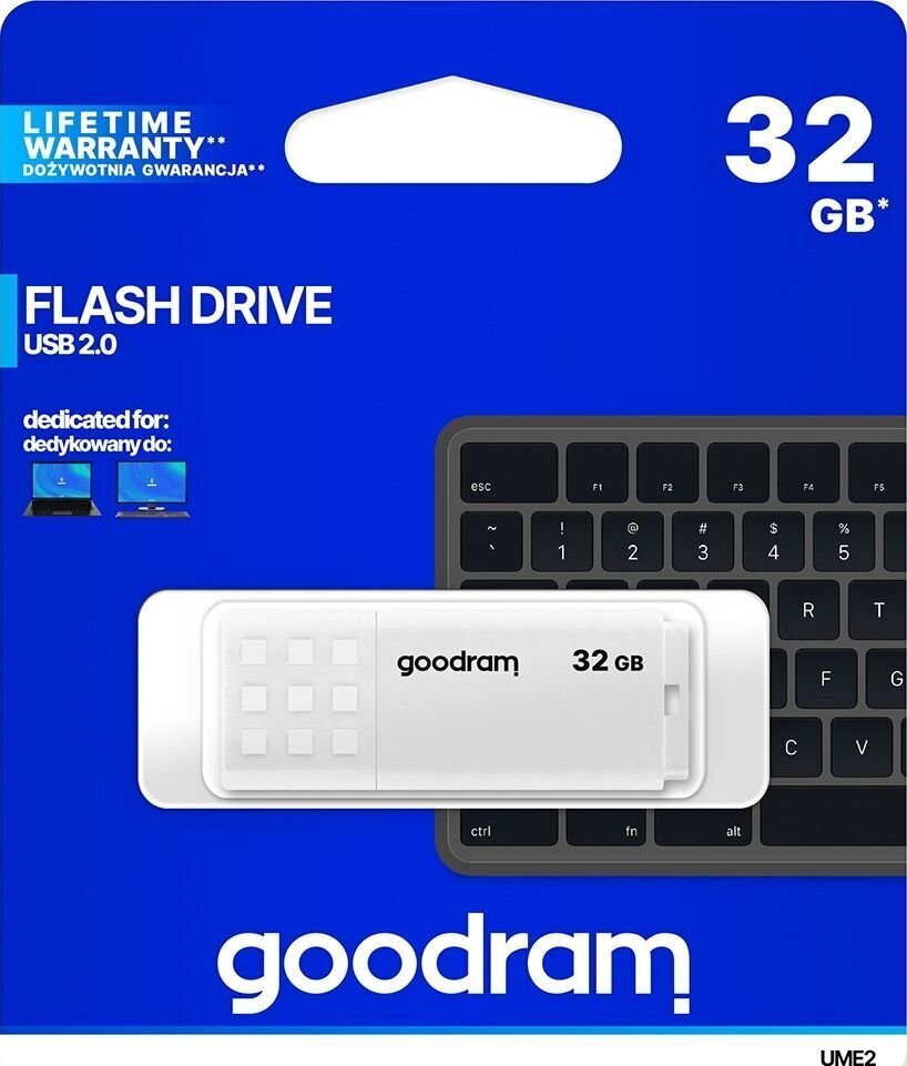 GOODRAM UME2-0320W0R11 GOODRAM memory US цена и информация | Mälupulgad | kaup24.ee