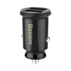 Автомобильное зарядное устройство Baseus Grain Mini 2x USB 3.1A (CCALL-ML01) цена и информация | Зарядные устройства для телефонов | kaup24.ee