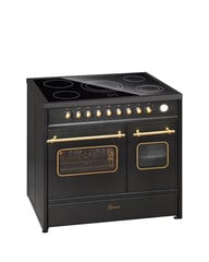 Gurari GCH E 912 DF BL R, RETRO Black, 90 cm цена и информация | Электрические плитки | kaup24.ee