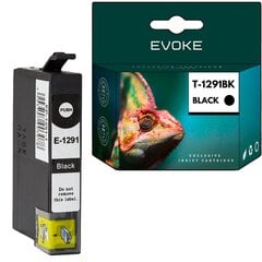 Epson 1291 printeri tindikassett must , 18 ml , 610 lehekülge , C13T12914010 / T1291 , ühildub STYLUS BX305 SX230 SX230 SX235 SX425 SX435 printeriga. hind ja info | Tindiprinteri kassetid | kaup24.ee