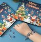 Advendikalender 2024 Ehted Advendikalender DIY Käevõru komplekt Sõrmused Kõrvarõngad Ehted Kalender Jõulukalender – stiil R16 цена и информация | Jõulukaunistused | kaup24.ee