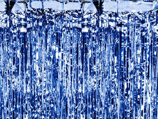 Peokardin Vihm, sinine, 0,9 x 2,5 m hind ja info | Peokaunistused | kaup24.ee