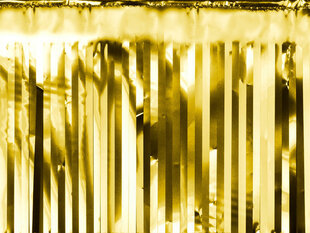 Декорация Дождик, золотой, 18,5 х 400 см цена и информация | Праздничные декорации | kaup24.ee
