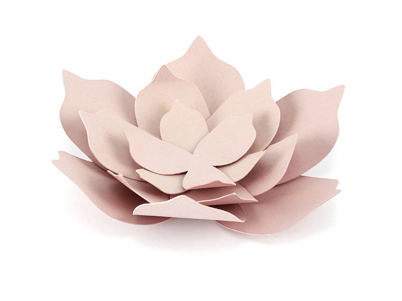 Paberdekoratsioon Flowers, roosa (1 pakk / 3 tk) hind ja info | Peokaunistused | kaup24.ee