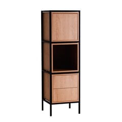 Тумбочка Skip, 145x40x45 см, коричневый цена и информация | Полки | kaup24.ee