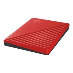 WD My Passport, 2.5" 2 TB, punane hind ja info | Välised kõvakettad (SSD, HDD) | kaup24.ee