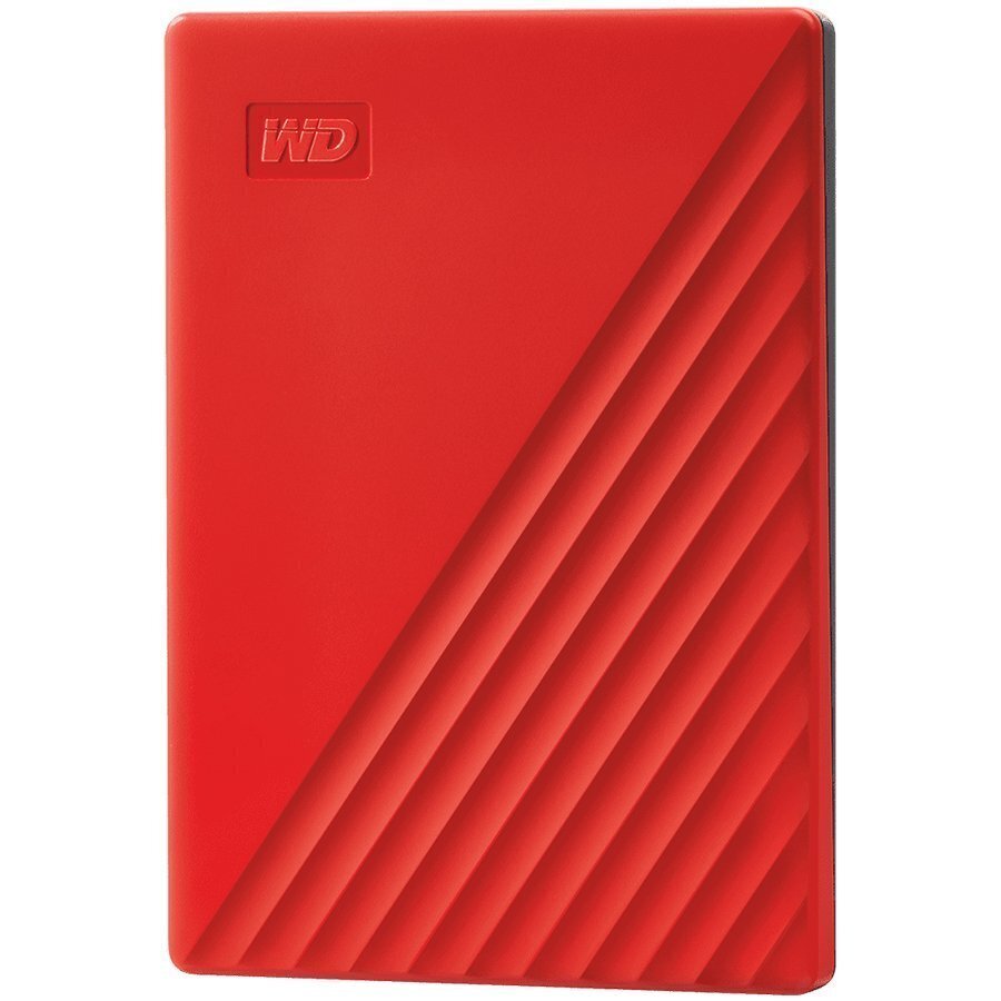 WD My Passport, 2.5" 2 TB, punane цена и информация | Välised kõvakettad (SSD, HDD) | kaup24.ee