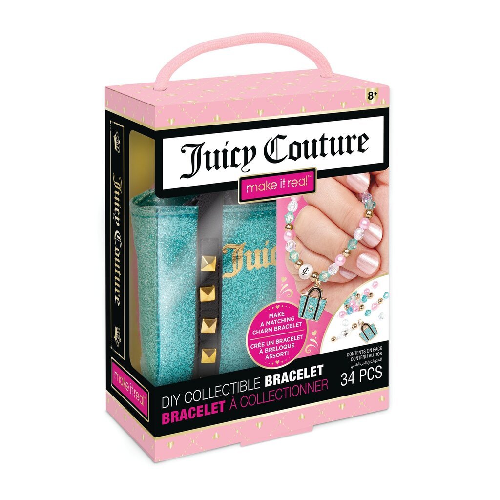 MAKE IT REAL Juicy Couture mini-käekoti ja käevõru komplekt цена и информация | Liivakastid, liiv ja mänguasjad | kaup24.ee