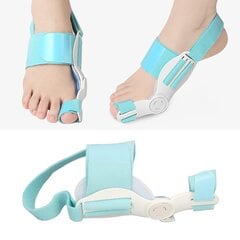 Bunion Corrector naistele ja meestele, suure varba sirgendaja silikoonist sisepadjaga цена и информация | Комплексные тренажёры | kaup24.ee