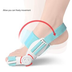 Bunion Corrector naistele ja meestele, suure varba sirgendaja silikoonist sisepadjaga цена и информация | Комплексные тренажёры | kaup24.ee