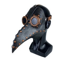 Naljakas keskaegne Steampunk Plague Doctor Bird Mask Lateks Punk Cosplay Maskid Nokk Täiskasvanute Halloweeni Sündmuste Cosplay Rekvisiidid цена и информация | Праздничные декорации | kaup24.ee