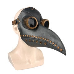 Naljakas keskaegne Steampunk Plague Doctor Bird Mask Lateks Punk Cosplay Maskid Nokk Täiskasvanute Halloweeni Sündmuste Cosplay Rekvisiidid цена и информация | Праздничные декорации | kaup24.ee