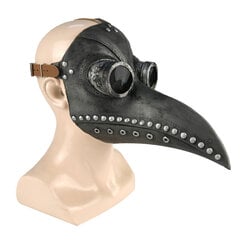 Naljakas keskaegne Steampunk Plague Doctor Bird Mask Lateks Punk Cosplay Maskid Nokk Täiskasvanute Halloweeni Sündmuste Cosplay Rekvisiidid цена и информация | Праздничные декорации | kaup24.ee