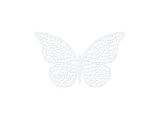 Paberdekoratsioonid Butterflies 6,5x4 cm (1 pakk/ 10 tk) цена и информация | Праздничные декорации | kaup24.ee