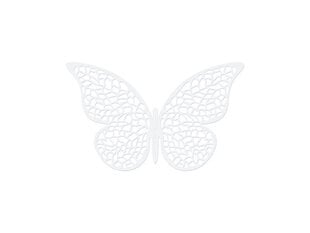 Paberdekoratsioonid Butterflies 6,5x4 cm (1 karp/ 50 pakki) (1 pakk/ 10 tk) hind ja info | Peokaunistused | kaup24.ee