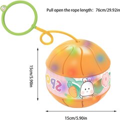 Lastele mõeldud hüppeliigese mänguasi Skip Ball, hüppeliigese hüppepalli hüppamine, kerge välguga sise-välismänguasjad, spordipall värviline pall hind ja info | Pehmed mänguasjad | kaup24.ee