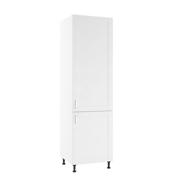 Kõrge köögikapp külmiku jaoks Lupus Milano 2D 60 cm, valge hind | kaup24.ee