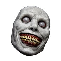 Halloweeni kahekihiline rebenenud mask verine õudus pealuu lateksmask hirmutav cosplay peomaskid ripsmetuššid halloween kaunistus цена и информация | Праздничные декорации | kaup24.ee