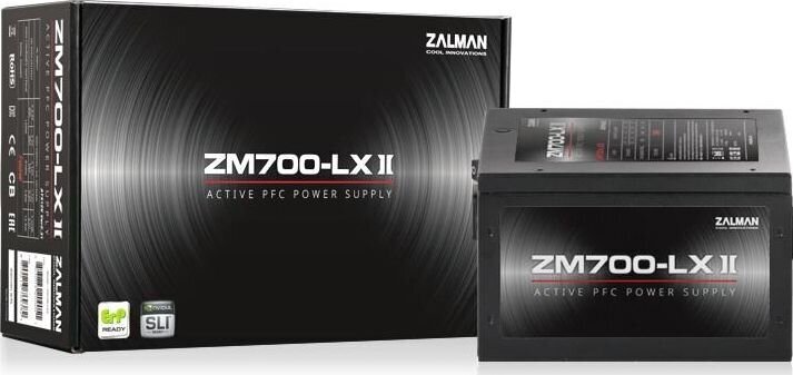 Zalman ZM700-LXII цена и информация | Toiteplokid (PSU) | kaup24.ee