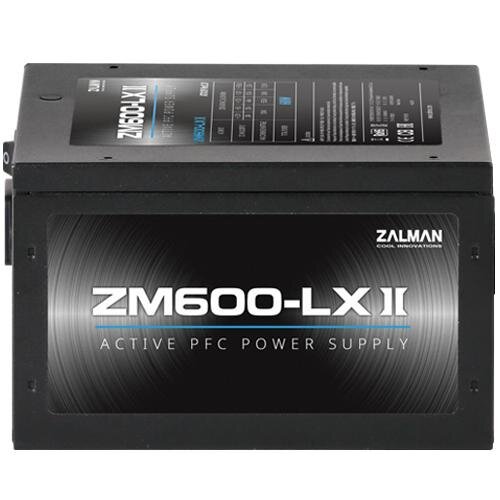 Zalman ZM600-LXII цена и информация | Toiteplokid (PSU) | kaup24.ee