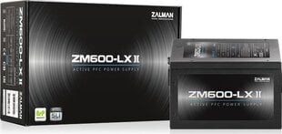 Zalman ZM600-LXII hind ja info | Toiteplokid (PSU) | kaup24.ee