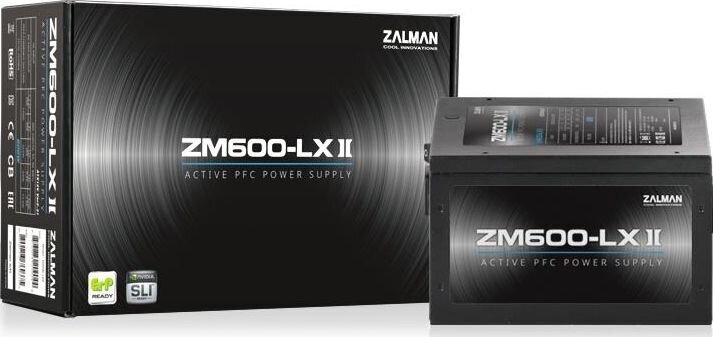 Zalman ZM600-LXII цена и информация | Toiteplokid (PSU) | kaup24.ee