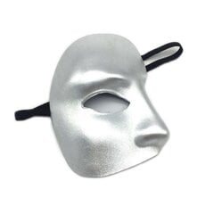 Poolnäo ühe silmaga maskeraadiga mask Kuldne Hõbedane Must Maskeraadipeotants Seksikas daam Halloweeni poolmaski kaunistus цена и информация | Праздничные декорации | kaup24.ee