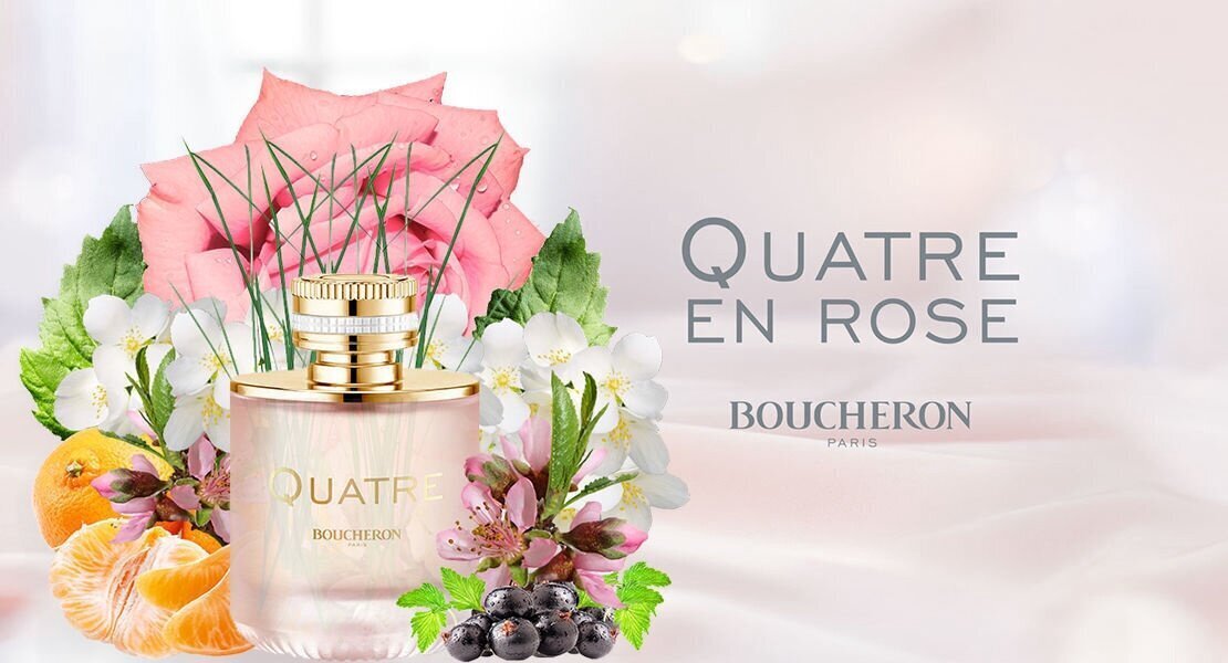 Parfüümvesi Boucheron Quatre En Rose EDP naistele 30 ml цена и информация | Naiste parfüümid | kaup24.ee