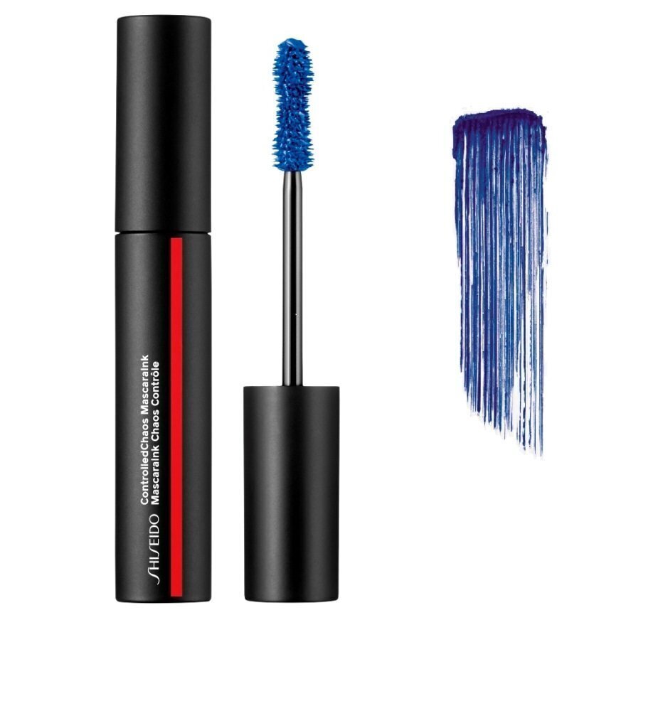 Ripsmetušš Shiseido Controlled Chaos Ink 12 ml, 02 Sapphire Spark hind ja info | Ripsmetušid, lauvärvid, silmapliiatsid, seerumid | kaup24.ee