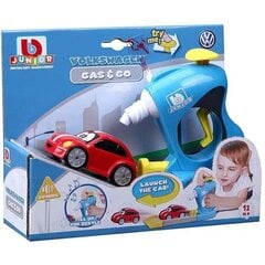 Mudelauto päästikuga Bburago Junior Volkswagen Gas and Go, 16-88608 hind ja info | Imikute mänguasjad | kaup24.ee