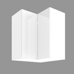 Seinapealne nurgakapp Lupus Vegas 1D 60 cm, valge hind ja info | Köögikapid | kaup24.ee