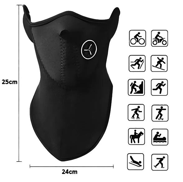 Balaclava mask sportimiseks NEED4YOU цена и информация | Meeste sallid, mütsid ja kindad | kaup24.ee