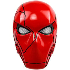 Film Cosplay Red Hood Mask Nahkhiir Punamütsiline Kiiver Mees Full Head Resin Cosplay Prop Halloween Replica Fancy Party Peakatted цена и информация | Праздничные декорации | kaup24.ee