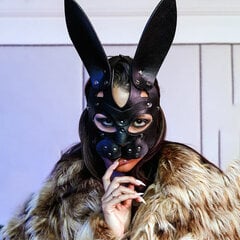 Seks Täiskasvanutele Tooted SM Sekslelu BDSM-mask Seksikas Küüliku Restraint Hood Mask Halloween Maskid Cosplay Gag Mängud täiskasvanutele цена и информация | Гудки для вечеринки Clown Face (4шт.) | kaup24.ee