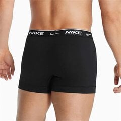 Мужские трусы 3 Pack Everyday Cotton Trunks Mens NIKE,черные цена и информация | Мужские трусы | kaup24.ee