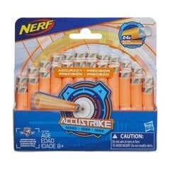 Патроны NERF N-STRIKE ELITE ACCUSTRIKE SERIES 24 шт. C0163EU40 цена и информация | Игрушки для мальчиков | kaup24.ee