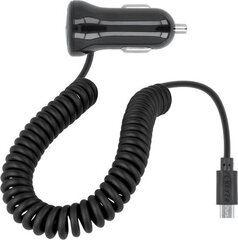 Forever Автомобильное зарядное устройство Micro USB 2.1A M-01, Черный цена и информация | Зарядные устройства для телефонов | kaup24.ee