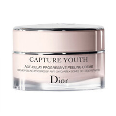 Крем для лица Dior Capture Youth Age-Delay Peeling Creme 50 мл цена и информация | Dior Для ухода за лицом | kaup24.ee