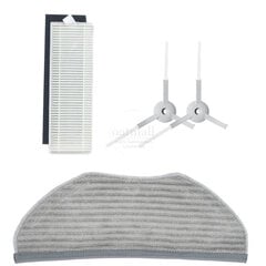 XIAOMI MIJIA G1 MJSTG1 Mi robottolmuimeja-Mopi jaoks Essential Accessories Xiomi Xaomi Mop Cloth Hepa Filter Põhiharja Varuosad Vaibapuhastusmasinad цена и информация | Пылесосы для сбора листьев, измельчители веток, очистители тротуарной плитки | kaup24.ee