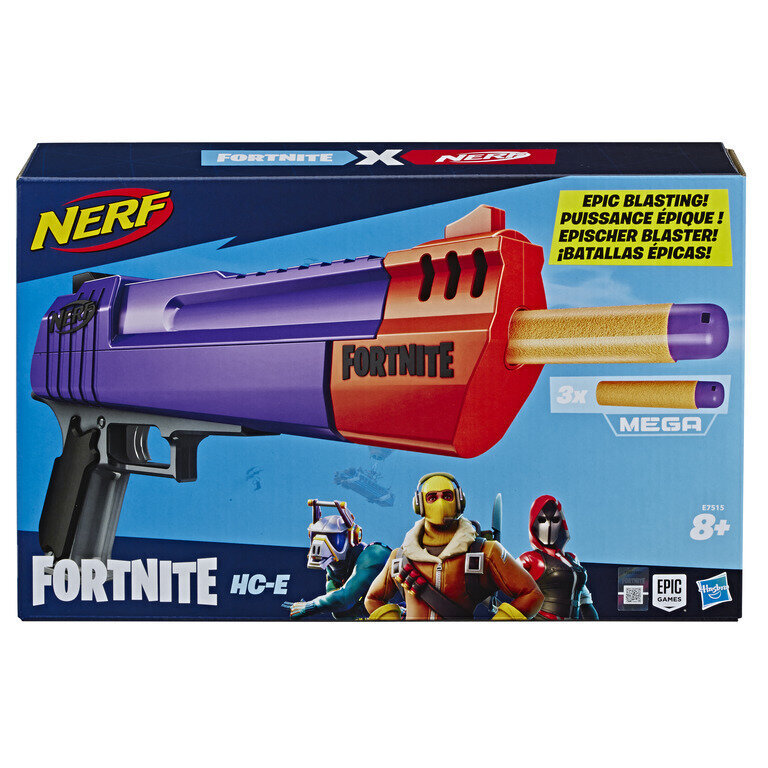 NERF püss FORTNITE HC E цена и информация | Poiste mänguasjad | kaup24.ee