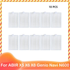 Ühildub ABIR X5 X6 Genio Navi N600 robottolmuimejaga varuosade lisatarvikute 3-harulise külgharja filtriga vaibapuhastusmasinad hind ja info | Oksapurustajad ja lehepuhurid | kaup24.ee