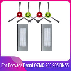 Ühildub Ecovacs Debot OZMO 900 905 DN55 Robotipuhastusvahendiga Varu Peamine Külghari HEPA Filter Mop Puhastuslapp Kangas Tarvikud Osad Vaibapuhastusmasinad цена и информация | Пылесосы для сбора листьев, измельчители веток, очистители тротуарной плитки | kaup24.ee