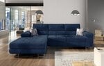 Мягкий угловой диван Armando, темно-синий