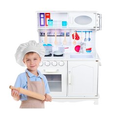Деревянная детская кухонька "MIGLE" 4IQ цена и информация | Игрушки для девочек | kaup24.ee